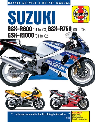 Suzuki gsx r600 - suzuki, (2001-2003)