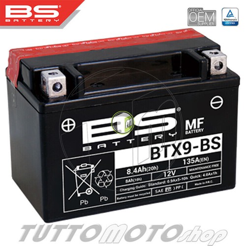 Batteria ytx9 suzuki gsx - ytx9-bs, gsx-r